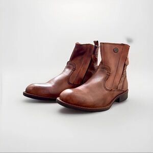 Steve Madden Patten Engineer Men's Brown Leather Boots